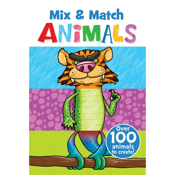 100 Build an Animal Foam Stickers Creative Mix and Match animal Made your way!